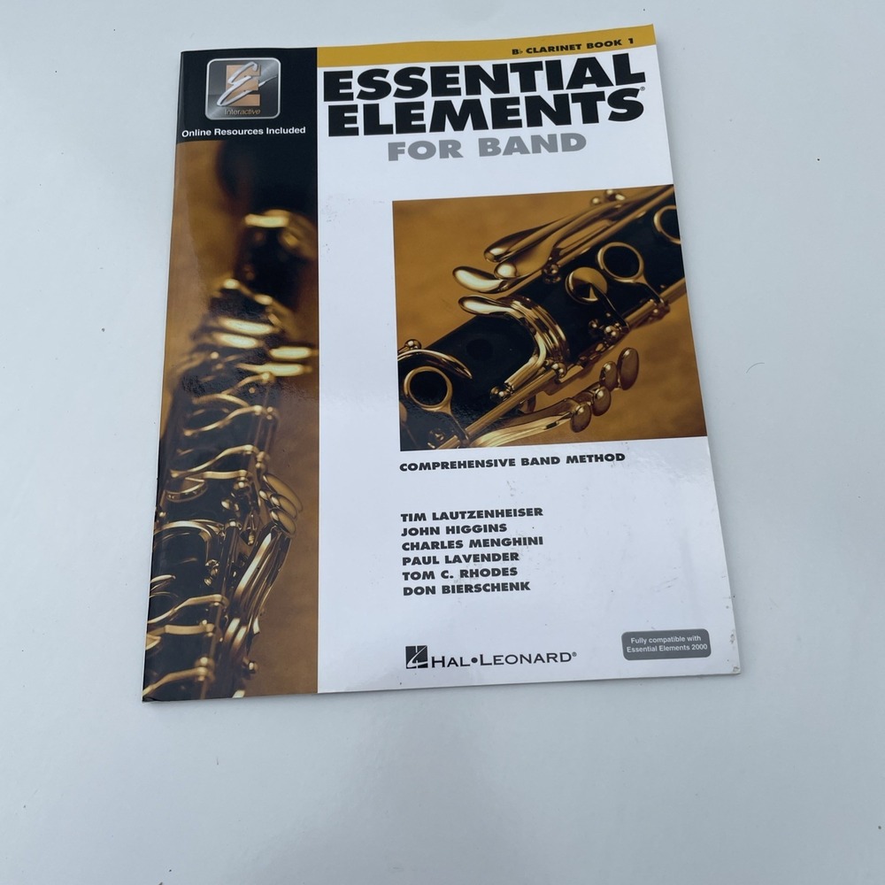 Essential Elements for Band : Comprehensive Band Method : Clarinet Book 1,